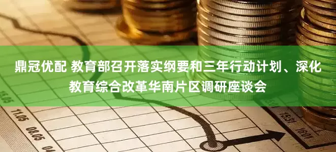 鼎冠优配 教育部召开落实纲要和三年行动计划、深化教育综合改革华南片区调研座谈会