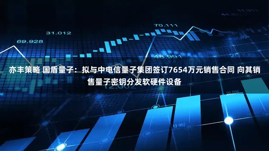 亦丰策略 国盾量子：拟与中电信量子集团签订7654万元销售合同 向其销售量子密钥分发软硬件设备