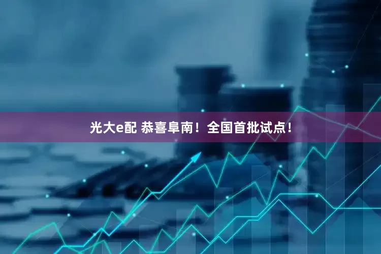 光大e配 恭喜阜南！全国首批试点！